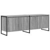 vidaXL TV-kaappi 140 x 36 x 49.5 cm Harmaa Sonoma Tekninen puu