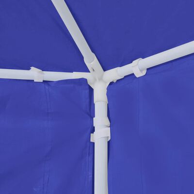 vidaXL Juhlateltta 6 sivuseinällä 2x2 m sininen