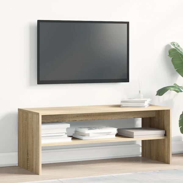 vidaXL TV-taso Sonoma tammi 100x40x40 cm lastulevy