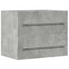 vidaXL Allaskaappi betoninharmaa 60x38,5x48 cm lastulevy