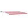 vidaXL Manuaalinen markiisin runko LED-valoilla 4,5 &times; 3,5 m
