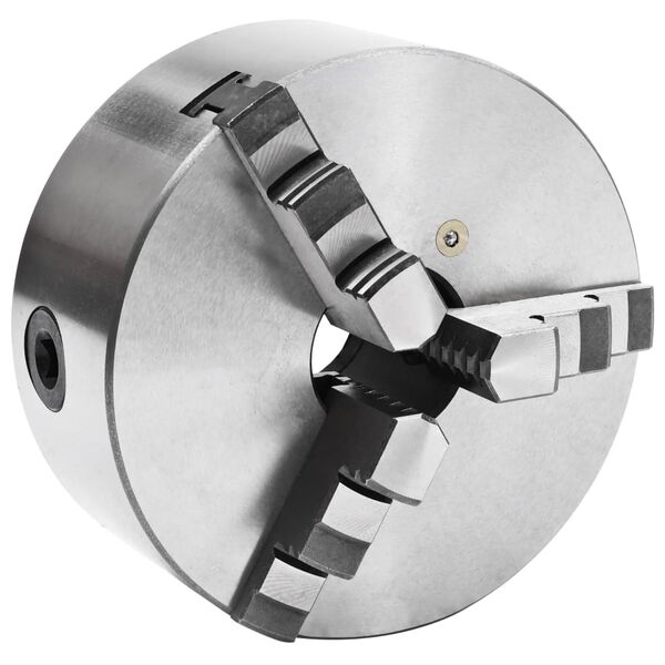 vidaXL 3-leukainen itsestään keskittävä sorvi-istukka 160 mm teräs