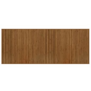 vidaXL Matto suorakaide ruskea 80x200 cm bambu