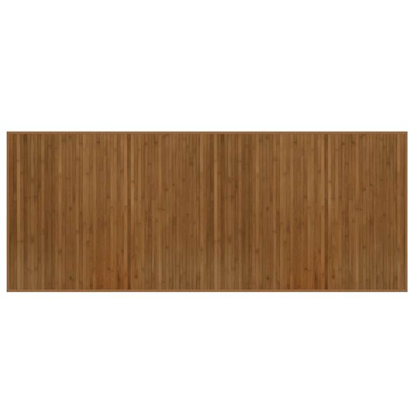 vidaXL Matto suorakaide ruskea 80x200 cm bambu
