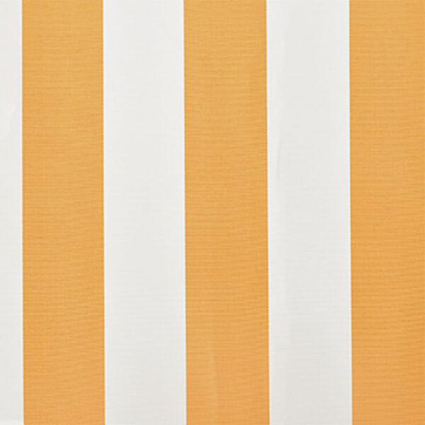 vidaXL Markiisi-/aurinkovarjo auringonkukan keltainen/valkoinen 6x3 m