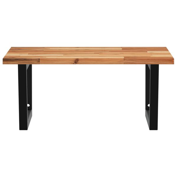 vidaXL Pesuallashylly sein&auml;lle ter&auml;s ja t&auml;ysi akasiapuu