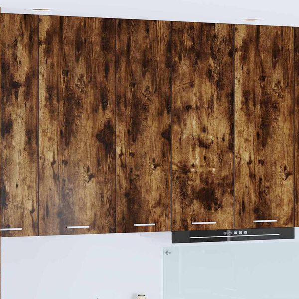 vidaXL Henkarikaappi ovella Savup&auml;hkin&auml; 30 x 31 x 100 cm Tekninen puu