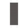vidaXL laskostettu blind musta 45x100 cm kankaan leveys 44,4 cm