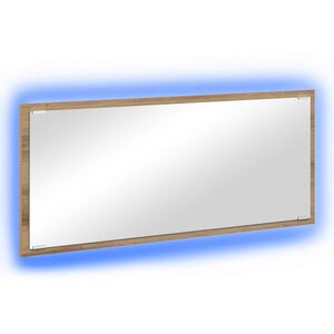 vidaXL Peili peilill&auml; Artisan tammi 90 x 8,5 x 37 cm Tekninen puu