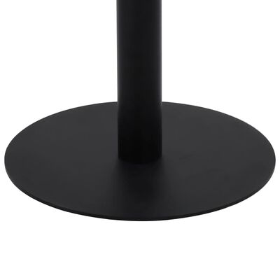 vidaXL Bistropöytä tummanruskea 80 cm MDF