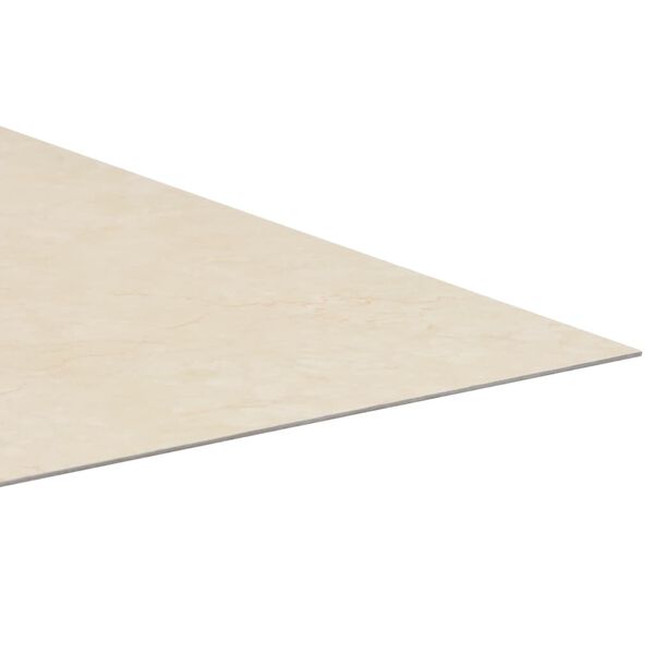 vidaXL Itsekiinnittyv&auml; PVC Lattialankku 5,11 m&sup2; beige