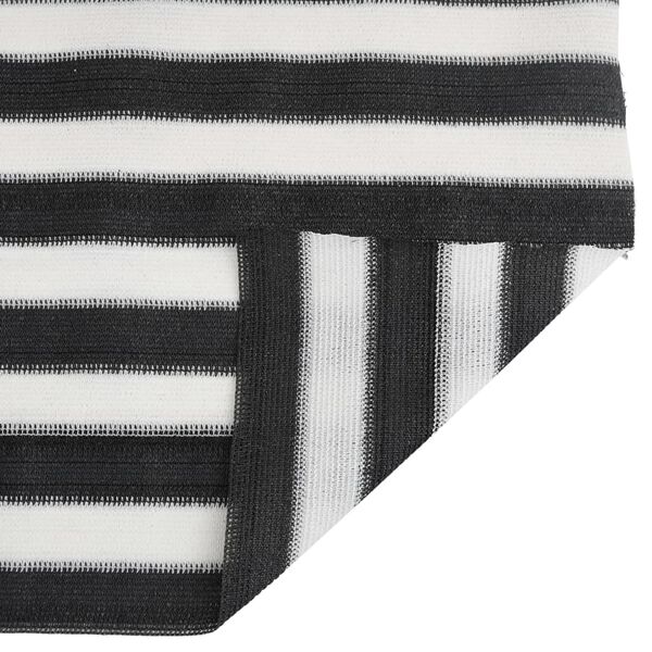 vidaXL Näkösuoja antrasiitti ja valkoinen 1,2x10 m HDPE 75 g/m²