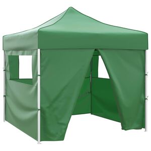 vidaXL Juhlateltta 291 x 291 x 315 cm Vihre&auml; Oxford-kangas