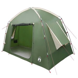 vidaXL M&ouml;kki teltta katolla Vihre&auml; 210 x 210 x 138 cm Polyesteri