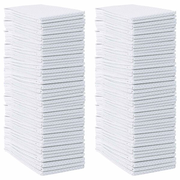 vidaXL Lemmikkikoulutuspadi Yksivärinen 100 pcs 120 x 80 cm