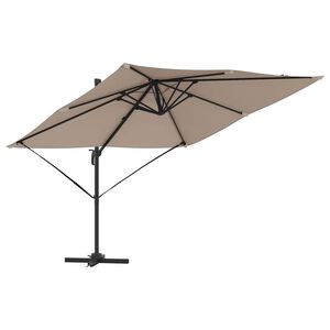 vidaXL Roma aurinkovarjo 286 x 284 x 265 cm Alumiini ja Polyesteri