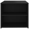 vidaXL Sivupöytä musta 50x50x45 cm tekninen puu