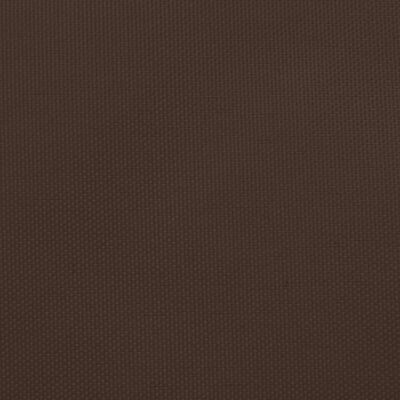 vidaXL Aurinkopurje Oxford-kangas suorakaide 2x4m ruskea