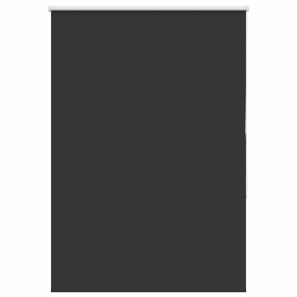 vidaXL Rullaverho Blackout Musta 90x130 cm Kankaan leveys 85,7 cm