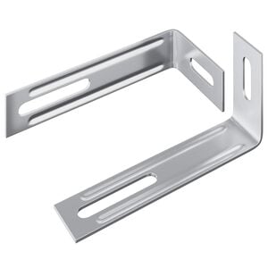 vidaXL Antikallistuskiinnike 2 Hopea 74,5 x 15 x 32 mm Rauta