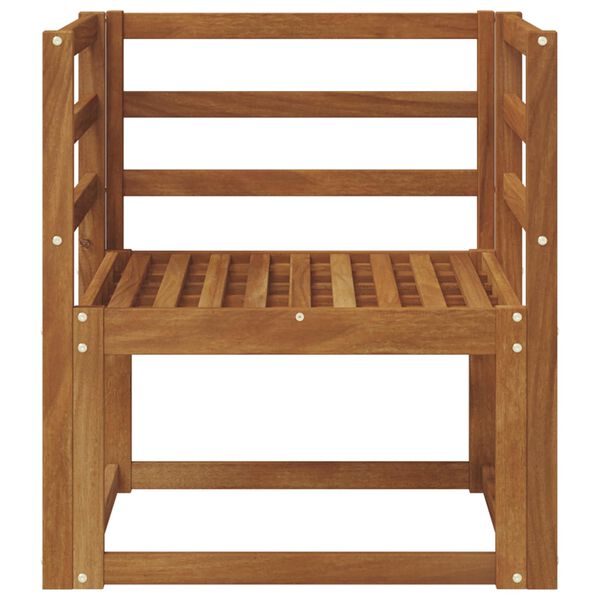 vidaXL Ulkosohva Tihe&auml; akasiapuu Luonnollinen