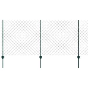 vidaXL Ketjuaidat laatikkoineen 10 x 1 m (L x K) PVC-pinnoitettu ter&auml;s