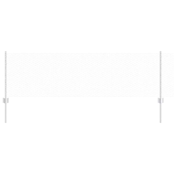 vidaXL Aita ja Tuki Hopea 0,6 x 100 m Ter&auml;s