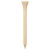 vidaXL Golf tiit 1000 kpl 83 mm bambu