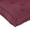 vidaXL Pallet-sofatyyny Burgundy kangas
