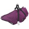 vidaXL Koiran Takki Violetti L44 Fleece ja polyesteri