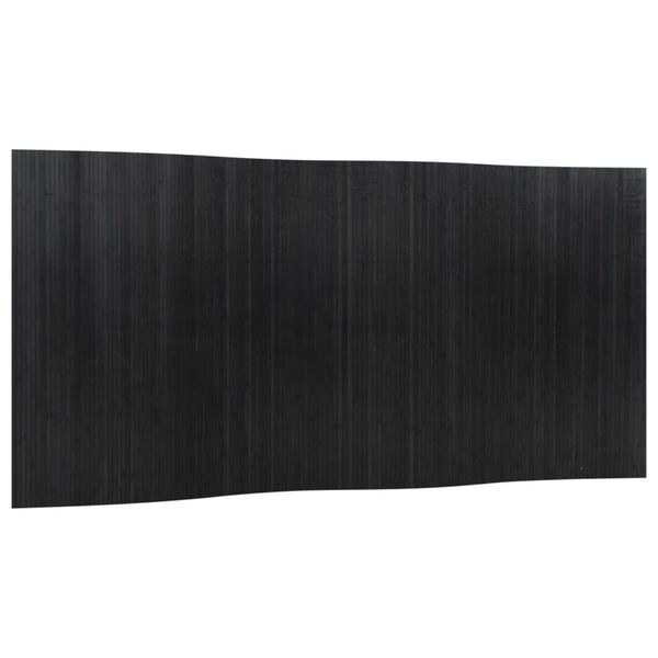 vidaXL Tilanjakaja musta 165x400 cm bambu