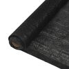 vidaXL N&auml;k&ouml;suoja HDPE 2x10 m musta