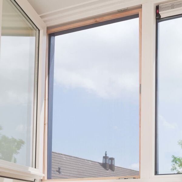 Nature Hyttysverkko 1x3 m lasikuitu musta