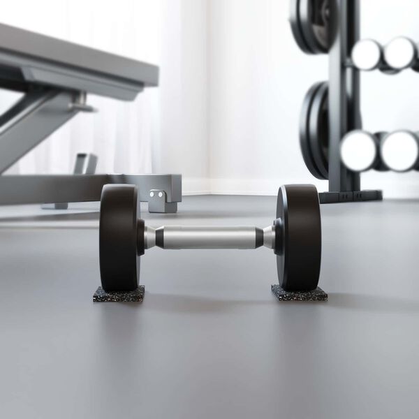 vidaXL Kumirullate Musta Kumi