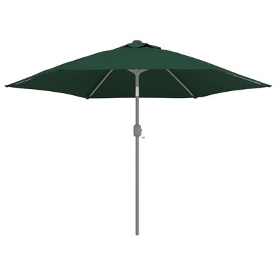 vidaXL Aurinkovarjon vaihtokangas vihreä 300 cm