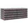vidaXL Siirtovehko 10 kpl Harmaa 5FT King Size kangas