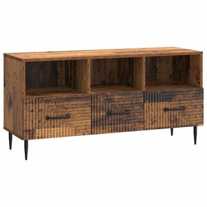 vidaXL TV-kaappi Vanha puu 102 x 34,5 x 50 cm Tekninen puu