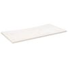 vidaXL P&ouml;yt&auml;levy valkoinen 110x55x2,5 cm t&auml;ysi m&auml;nty