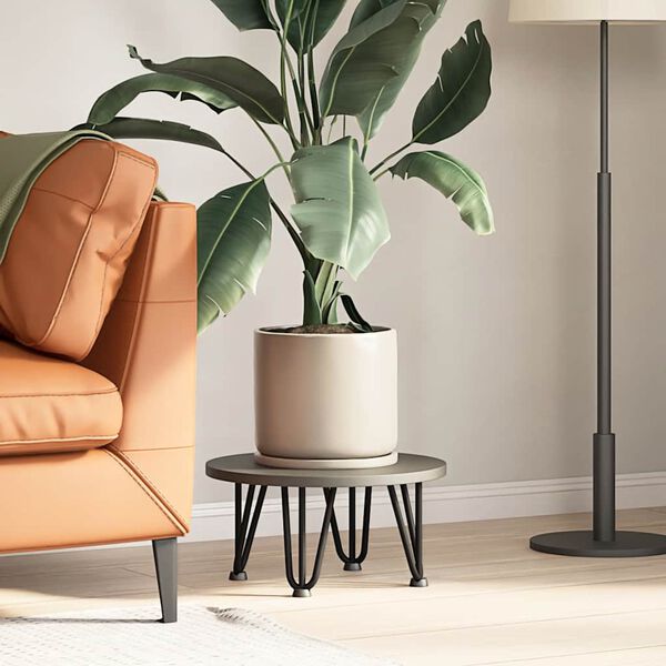 vidaXL Sohvap&ouml;yd&auml;n hiusneulajalat 4 kpl musta 20 cm t&auml;yster&auml;s