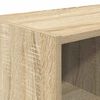 vidaXL Kenkäteline Pinottava Sonoma Oak 89,5x30x40 cm