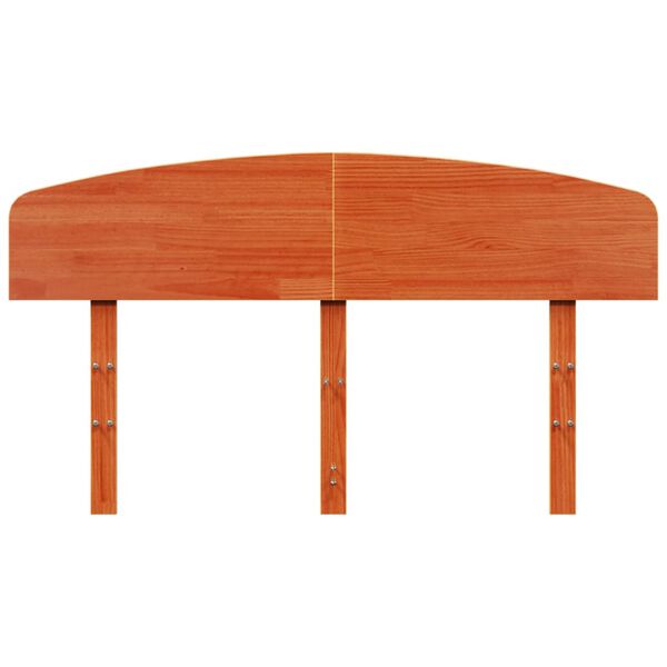 vidaXL S&auml;ngynp&auml;&auml;ty ruskea 160 cm t&auml;ysi m&auml;nty