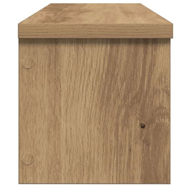 vidaXL Keitti&ouml;teline Pinottava Artisan Oak 50x15x16 cm tekninen puu