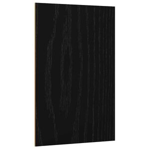 vidaXL Dekoripaneelit 12 kpl Musta tammi 40 x 60 x 0,27 cm