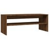 vidaXL Sohvap&ouml;yt&auml; ruskea tammi 100x40x40 cm tekninen puu