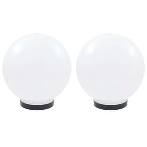 vidaXL LED-pallovalaisimet 2 kpl 25 cm akryyli