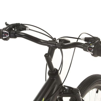 vidaXL Maastopyörä 21 vaihdetta 27,5" renkaat 42 cm runko musta