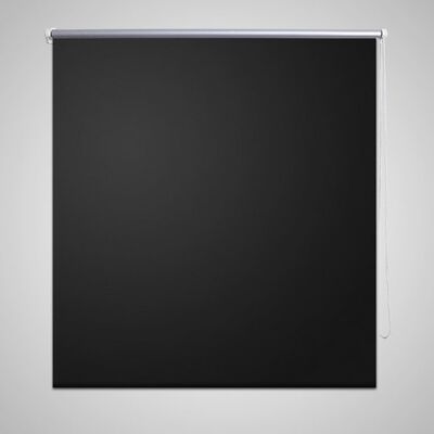 Pimentävä rullaverho 100 x 175 cm Musta