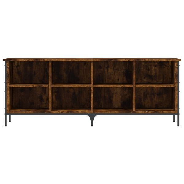 vidaXL Kenk&auml;kaappi savutammi 131x35x50 cm tekninen puu