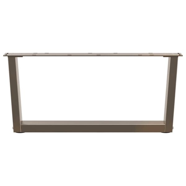 vidaXL Sohvap&ouml;yd&auml;n jalat V-muotoiset 2 kpl Luonnonv&auml;rinen ter&auml;s 70x(30-31,3) cm Ter&auml;s