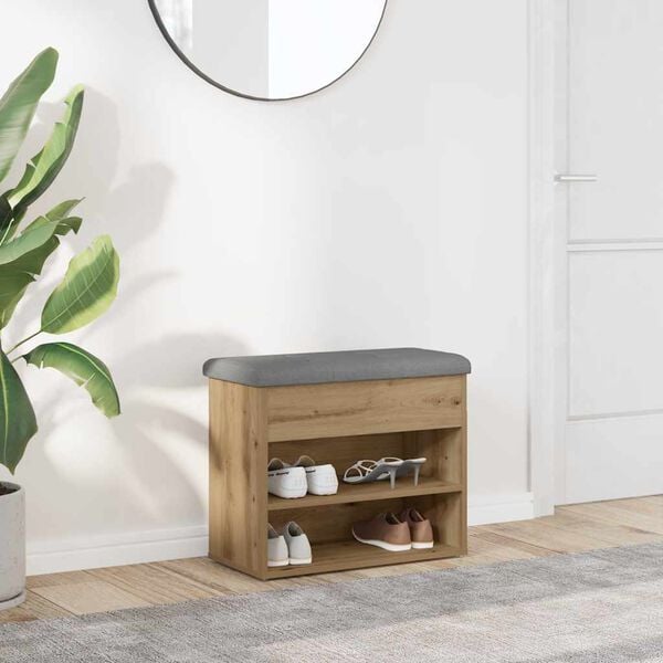 vidaXL kenk&auml;penkki Artisan Oak 62x32x50 cm Engineered Wood